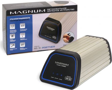 Зарядное устройство Magnum MA-18 Partner, для автомобильных аккумуляторов