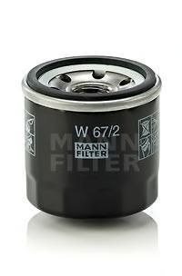 Масляный фильтр Mann-Filter W672