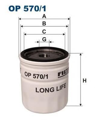 Масляный фильтр Filtron OP5701