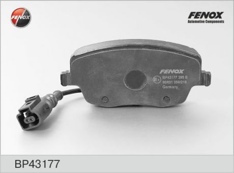 Колодки тормозные дисковые Fenox BP43177