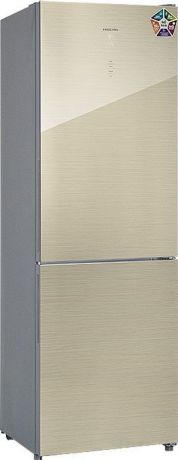 Холодильник Hiberg RFC-311DX NFGJ, шампань