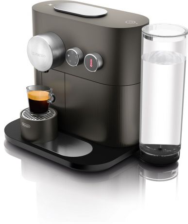 Капсульная кофемашина DeLonghi Nespresso Expert EN350.G, Dark Gray