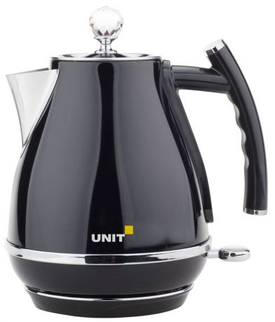 Электрический чайник Unit UEK-263, Black Metallic