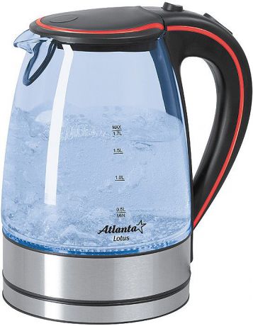 Электрический чайник Atlanta ATH-691, Black