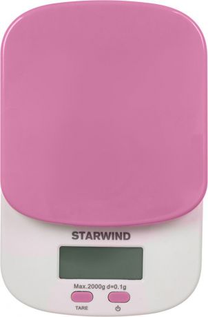 Кухонные весы Starwind SSK2157, Pink