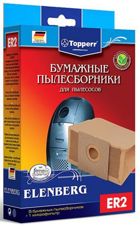 Topperr ER 2 фильтр для пылесосов Elenberg, 5 шт