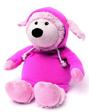Warmies Мягкая игрушка-грелка Овечка в худи цвет розовый