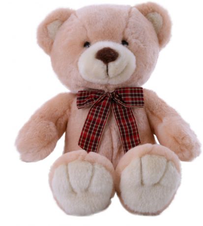 Мягкая игрушка Softoy "Медведь", C1709324-2, персиковый, 32 см