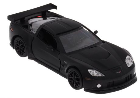 Uni-Fortune Toys Модель автомобиля Chevrolet Corvette C6-R цвет черный