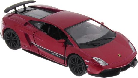 Uni-Fortune Toys Модель автомобиля Lamborghini Gallardo LP 570-4 Superleggera цвет красный металлик
