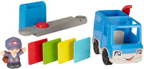 Машинка Little People "Транспортные средства", цвет: голубой