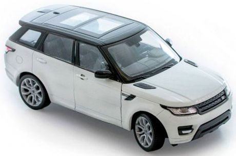 Welly Модель автомобиля Land Rover Range Rover Sport цвет белый