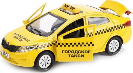 ТехноПарк Машинка инерционная Kia Rio Такси