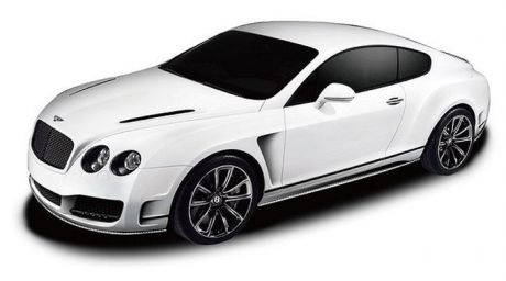 Радиоуправляемая модель Rastar Bentley Continental GT Speed, масштаб 1:24, белый