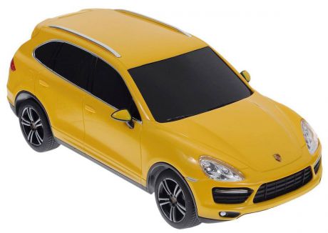 Rastar Радиоуправляемая модель Porsche Cayenne Turbo цвет желтый масштаб 1:24