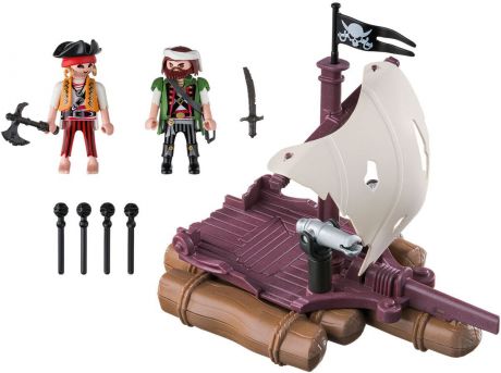 Playmobil Игровой набор Пираты Пиратский плот