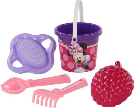 Disney Набор игрушек для песочницы Минни №3, 5 предметов, цвет в ассортименте