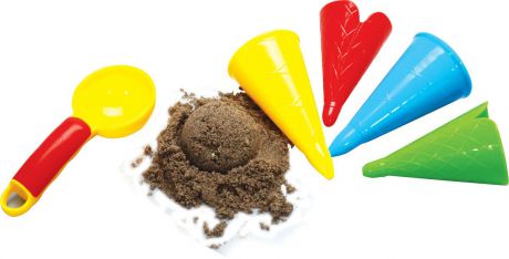 Набор для песочницы Gowi "Формочки-мороженое", 5 предметов, цвет: в ассортименте