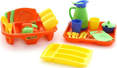 Сюжетно-ролевые игрушки Wader Набор детской посуды
