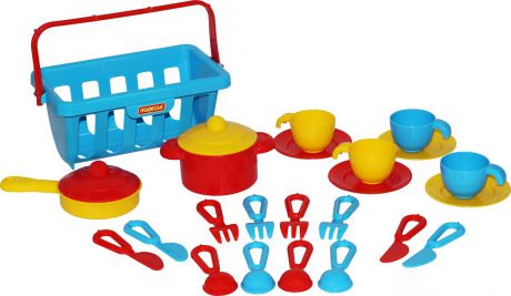 Полесье Набор игрушечной посуды Top Chef 42651, цвет в ассортименте
