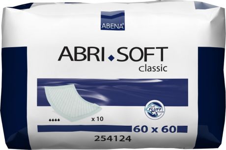 Abena Пеленки впитывающие Abri-Soft Classic 60 x 60 см 10 шт