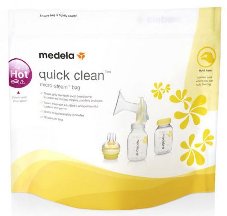 Medela Quick Clean Пакеты для стерилизации в микроволновой печи