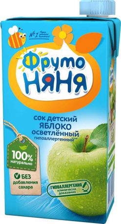 ФрутоНяня сок из яблок, 0,5 л