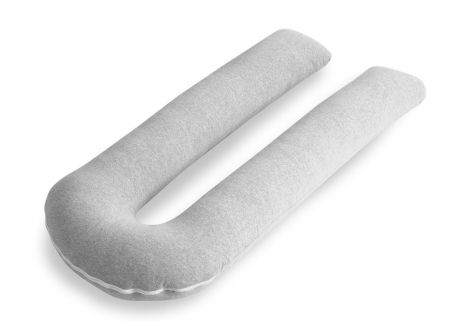 Наволочка для подушки Легкие сны "Форма U", цвет: серый меланж. NUT-140/4