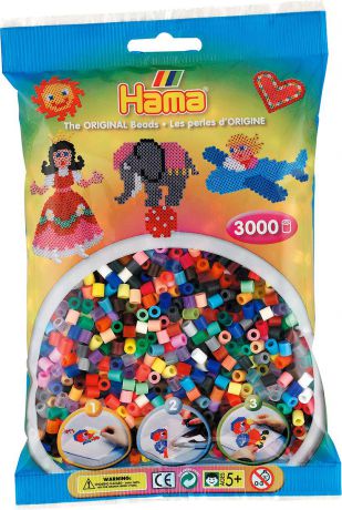 Бусинки для мозаики Hama, 201-68, 3000 шт