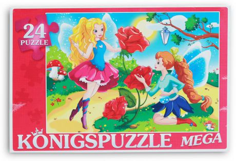 Konigspuzzle Мега-пазл для малышей Феи и цветы