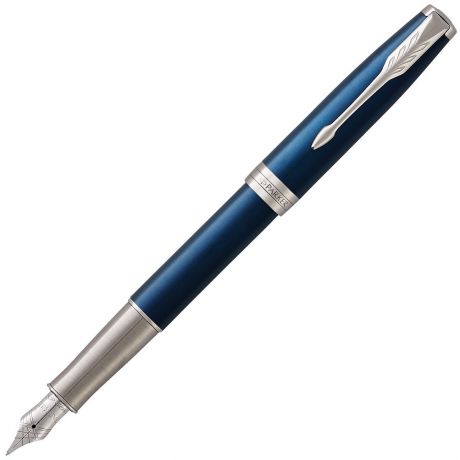 Parker Ручка перьевая Sonnet цвет футляра синий цвет чернил черный