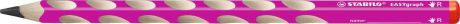 STABILO Карандаш чернографитный EASYgraph для правшей цвет корпуса розовый