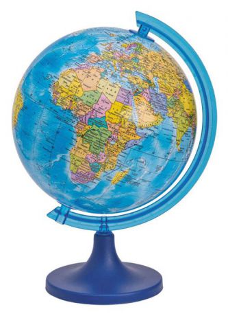 Глобус "DMB", c политической картой мира, диаметр 16 см + Мини-энциклопедия "Страны Мира"