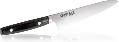 Нож универсальный Kanetsugu "Saiun Damascus", 150 мм