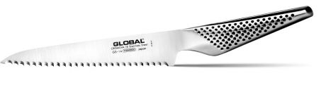 Нож универсальный Global "Utility Scallop", длина лезвия 15 см