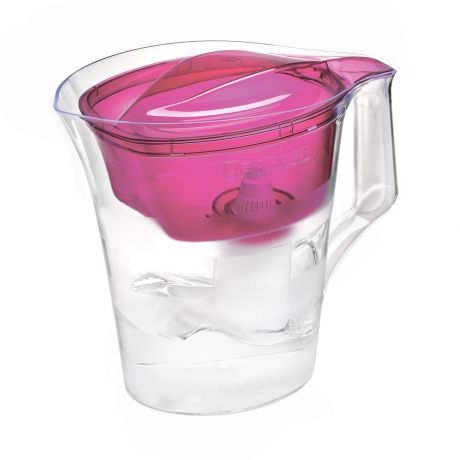 Фильтр-кувшин для воды Барьер "Твист", цвет: пурпурный