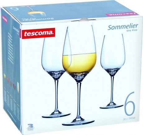 Набор бокалов для белого вина Tescoma "Sommelier", 340 мл, 6 шт