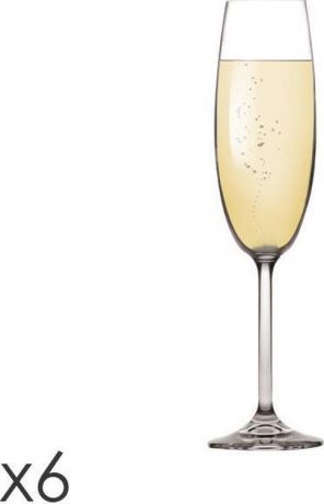 Набор бокалов для шампанского Tescoma "Charlie", 220 мл, 6 шт
