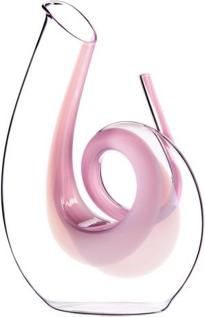Декантер Riedel "Curly", цвет: розовый, 1,4 л