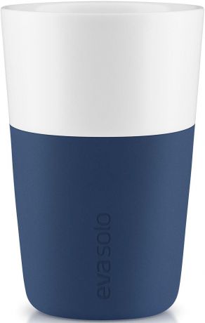 Чашка кофейная "Eva Solo", цвет: темно-синий, 360 мл, 2 шт