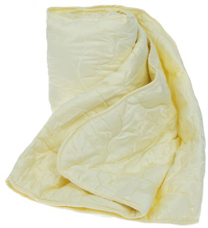 Одеяло "Sova & Javoronok", наполнитель: шелковое волокно, цвет: кремовый, 172 х 205 см