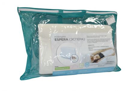 Подушка анатомическая Аскона "Espera", 30 x 50 см
