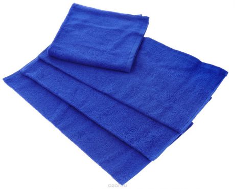 Полотенце "Aisha Home Textile", цвет: синий, 50 х 90 см. УзТ-ПМ-112-08-19к