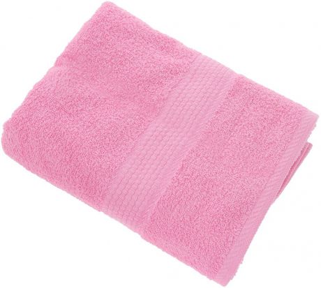 Полотенце "Aisha Home Textile", цвет: розовый, 70 х 140 см