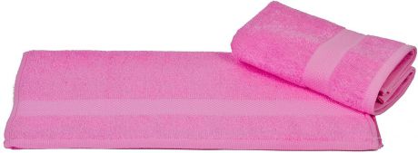 Полотенце Hobby Home Collection "Beril", цвет: розовый, 50 х 90 см