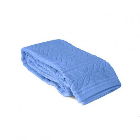 Полотенце махровое "Tete-a-Tete", цвет: голубой, 50 х 90 см Т-МП-7161-01-06