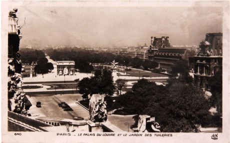 Почтовая открытка. Франция, начало XX века