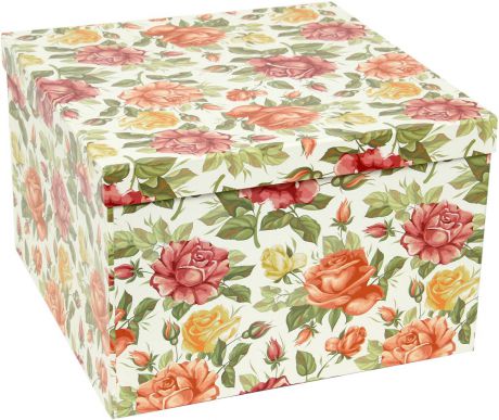 Набор подарочных коробок Veld-Co "Цветущие розы", кубы, 5 шт