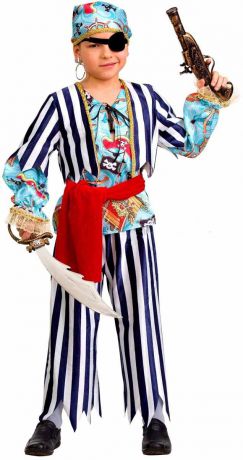 Дженис Карнавальный костюм для мальчика Пират размер 28