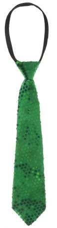 Галстук маскарадный "Феникс-Презент", цвет: зеленый